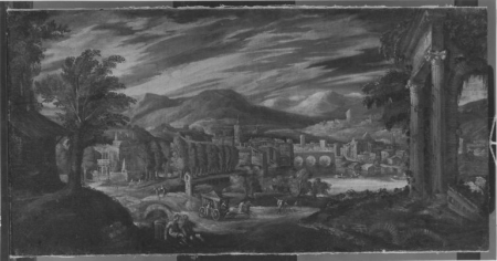 Landscape with City View, Lodewijk Toeput, between 1550 and 1605