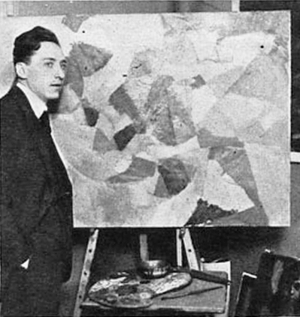 Stanton MacDonald-Wright, Every Week, No. 14, April 2, 1917 (cropped), Albert Gleizes