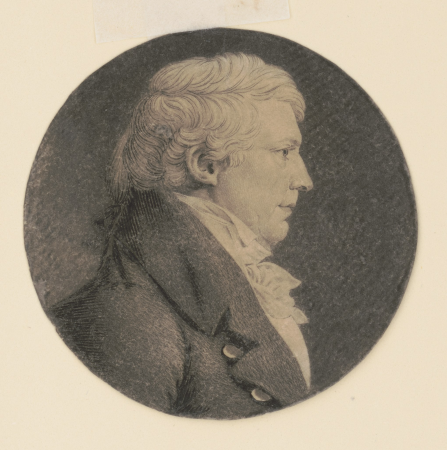 Francis Nelson, head-and-shoulders portrait, right profile LCCN2007677860, Charles Balthazar Julien Févret de Saint-Mémin, 1808