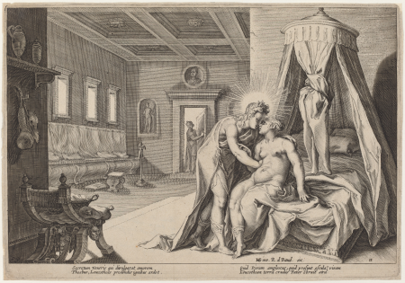 Apollo Abusing Leucothoe, circa 1615