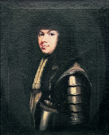 Portrait of King Michael Korybut Wiśniowiecki in armour, Daniel Schultz, circa 1669