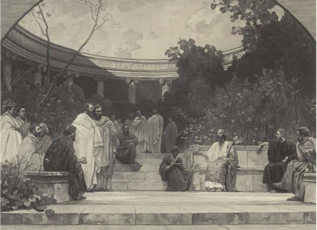 L’école de Platon (1904) - Paul Buffet, Paul Buffet, 1904