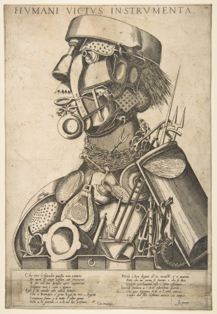 The Instruments of Human Sustenance (Humani Victus Instrumenta): Cooking, Giuseppe Arcimboldo, after 1569