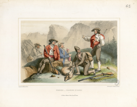 Pyrenees - Hunters of Izards [i.e. isards], Pierre Gorse