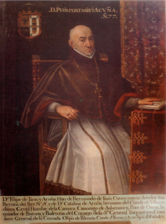 Portrait of Philip of Tassis and Acuña (1548-1620), Pedro de Raxis, 1616