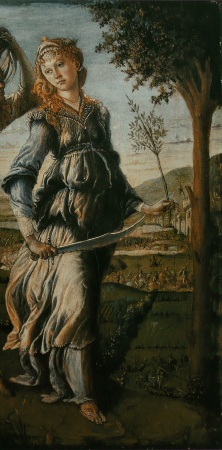 The return of Judith to Bethulia, Sandro Botticelli, circa 1470