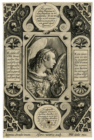 Print, Hieronymus Wierix, circa 1600