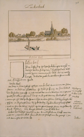 Atlas Schoemaker: Zuid-Holland, Lekkerkerk, Gerrit Schoemaker, between 1710 and 1735