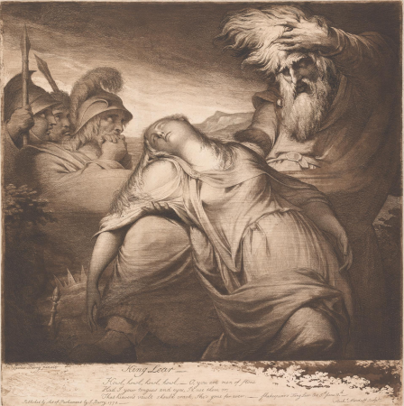 King Lear and Cordelia, James Barry, 1776