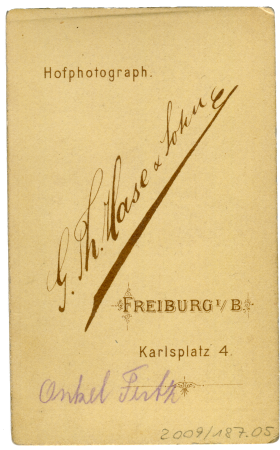 Fritz Clorer in Uniform (Onkel Fritz), Gottlieb Theodor Hase, circa 1870