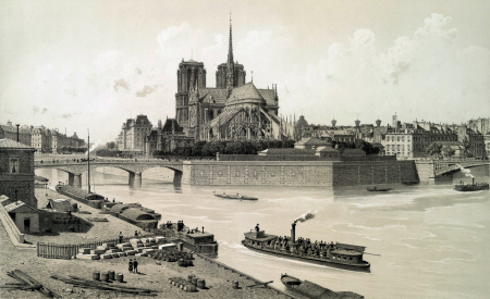 Notre-Dame, 1881, Theodor Josef Hubert Hoffbauer, between 1875 and 1882