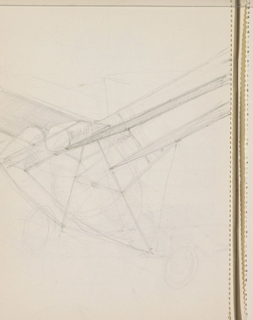 Zweefvliegtuig, RP-T-1994-153-18(V), Reijer Stolk, between 1906 and 1945