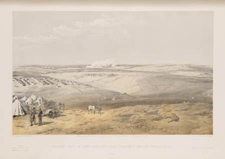Distant View of Lord Raglan's Head Quarters Before Sebastopol. (15209204043), William Simpson