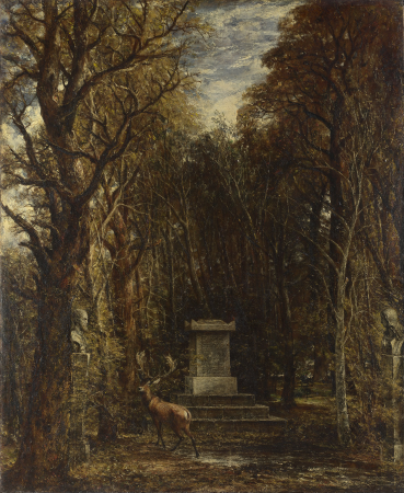 Cenotaph to the Memory of Sir Joshua Reynolds, erected in the grounds of Coleorton Hall, Leicestershire by the late Sir George Beaumont, Bt., John Constable, 1836