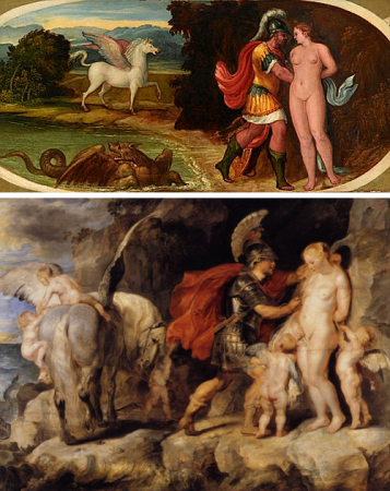 LAMBERT SUSTRIS in comparison with PETER PAUL RUBENS, Lambert Sustris