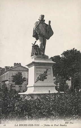 Statue Paul Baudry refondue en 1942, Jean-Léon Gérôme, circa 1910