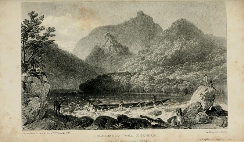 Narrative of a journey from Lima to Para, across the Andes and down the Amazon- undertaken with a view of ascertaining the practicability of a navigable communication with the Atlantic, by the rivers (14590971939), Louis Haghe, 1836