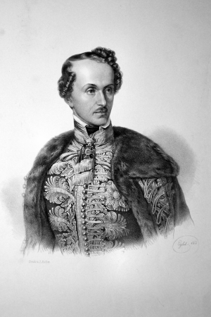 Valentin Esterhazy Litho, Franz Eybl, 1856