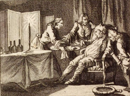 The Glutton or Another Tale from Athenaeus, Charles-Nicolas Cochin