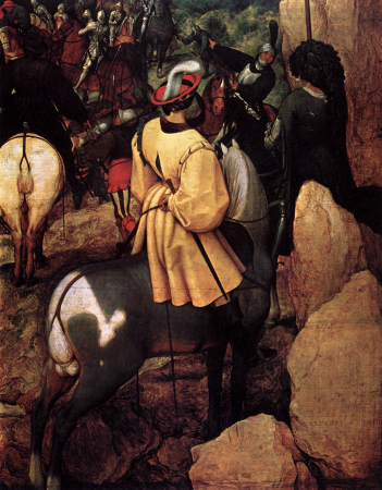 The Conversion of Paul (detail), Pieter Brueghel the Elder, 1567