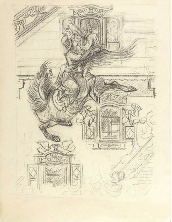 Кузнецов К. В. Конек Горбунек 1930 1, Konstantin Kuznetsov, before 1947