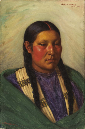 Yellow Wings, Joseph Henry Sharp, 1900