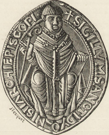 Seal of the Abbey of St. Denis, in the Twelfth Century