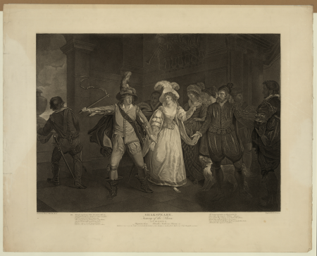 Shakspeare-Taming of the shrew, Act III, Scene II - painted by Francis Wheatly, R.A. ; engraved by I.P. Simon. LCCN98517017, Jean-Pierre Simon, 1795