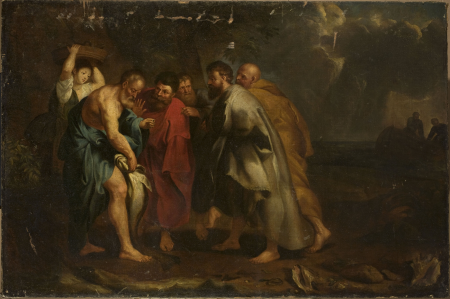 Apostles finding a coin inside a fish (Matthew 17:27), Peter Paul Rubens
