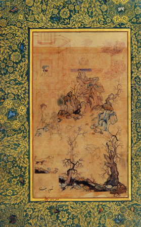 The stones have been tied and the dogs have been released, Kamāl ud-Dīn Behzād