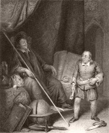 The Magician by George Clint, George Clint, 1856