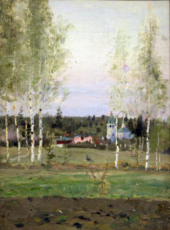 Sketch to the painting „Dmitry-Tsarevich killed“, Mikhail Nesterov, 1899