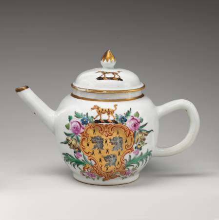 Teapot (part of a service), 1760–70
