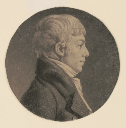 William Armisted Burwell, head-and shoulders portrait, facing right LCCN92512622, Charles Balthazar Julien Févret de Saint-Mémin, 1806