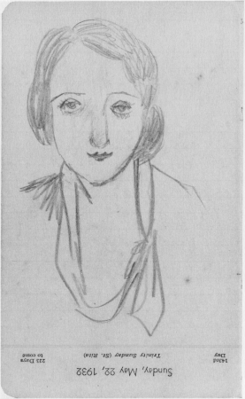 Sketch by Takehisa Yumeji, Yumeji Takehisa, 1932