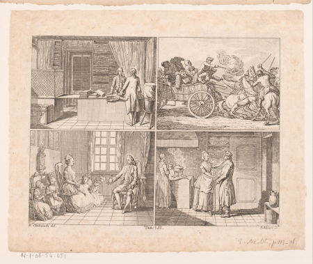 Vier encyclopedische voorstellingen, RP-P-OB-54.051, between 1765 and 1806