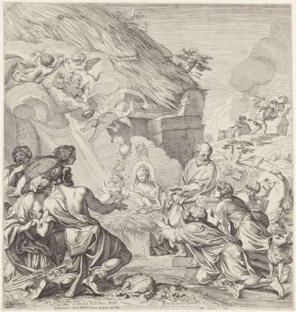 The Adoration of the Shepherds, Carlo Maratta, between 1621 and 1669