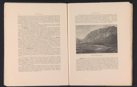 Gezicht op de Kammspitze Südansicht des Gröbminger Kammes (titel op object), RP-F-2001-7-741-8, Friedrich Simony, 1876
