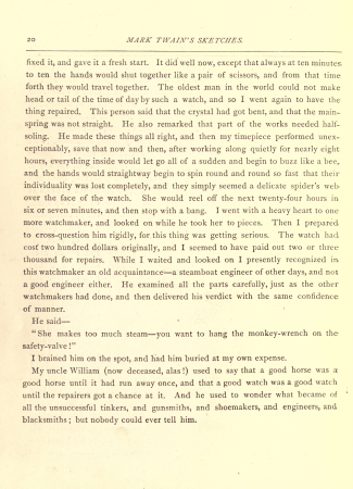 Mark Twain's Sketches, New and Old