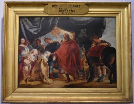 Jacob Jordaens - Famille de Darius devant Alexandre, Jacob Jordaens