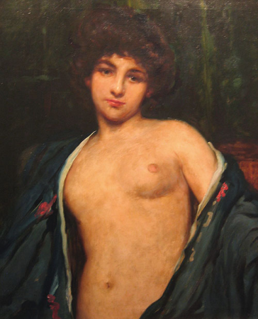 Portrait of Evelyn Nesbit, James Carroll Beckwith, circa 1901
