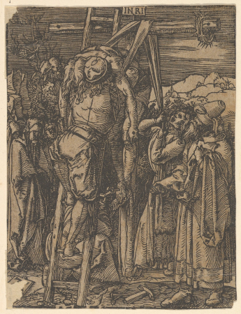 The Descent from the Cross, from The Little Passion (copy), Albrecht Dürer