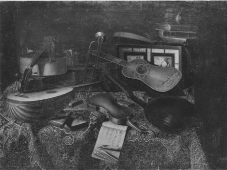 Still Life: Musical Instruments, Bartolomeo Bettera, between 1639 and 1688