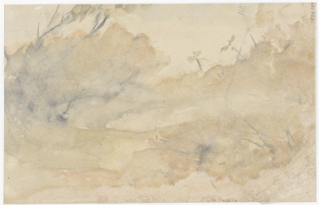 Landschap, RP-T-1979-299(V), Jozef Israëls, between 1834 and 1911