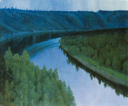 Лодейщиков Река, Nikolay Lodeishikov, before 1947