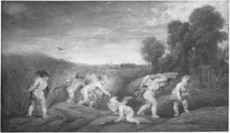 Six cupids reaping, Peter Paul Rubens, between 1592 and 1640