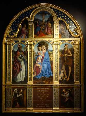 Madonna and Child with Lazarus and Lazarus of Bethany, between 1518 and 1520
