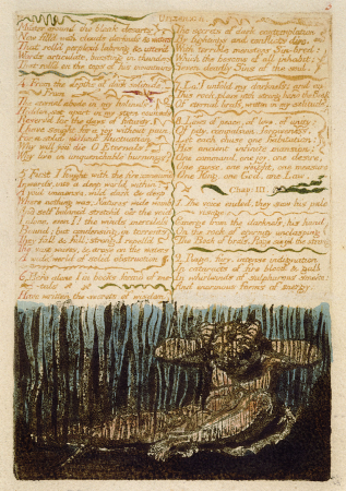 The First Book of Urizen copy A object 6 Bentley 4, William Blake, 1794