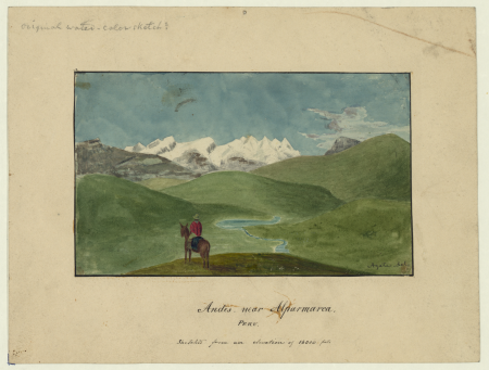 Peruvian Andes, Alfred Thomas Agate, between 1838 and 1842