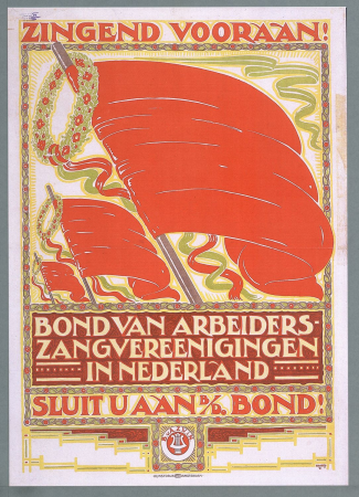 Singing in front! Association of Workers' Singing Societies in the Netherlands., Albert Hahn jr., 1921